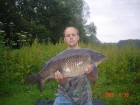 James Cracknell 19lbs 8oz Common Carp from Local Club Water using 20mm premier baits.