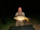 Marc Fossey 25lbs 6oz Common Carp from La Petite Martiniere using Mainline Fusion and Cell.. Adrian :netted - 39 Carp over 5lb including 12 over 20lb, best of 25lb 6oz Common, also 2 Sturgeon and 5