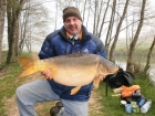 Marc Fossey 33lbs 1oz carp from La Petite Martiniere using Mainline Active-8.. This very nice mirror got Jon the bottle of Champagne for biggest fish of the week at La Petite Martiniere