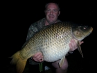 Marc Fossey 36lbs 7oz carp from La Petite Martiniere using Mainline Cell.