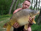 Marc Fossey 23lbs 15oz carp from La Petite Martiniere using Mainline Cell.