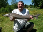 Marc Fossey 7lbs 14oz Sturgeon from La Petite Martiniere using Mainline Cell.
