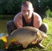 15lbs 5oz Mirror Carp from tixall park pool using Mainline Cell.