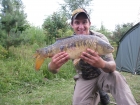 Damian Cyples 8lbs 6oz Mirror Carp from Private Syndicate using Mainline New Grange.