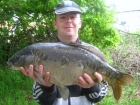 Steven Stead 11lbs 2oz mirror carp from Selby 3 Lakes Complex