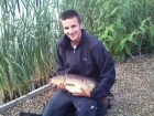 Aaron Roach 17lbs 4oz carp from privete lake