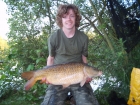 20lbs 6oz Common Carp from Fisherwick lakes using Richworth, KG-1.. Combi rig