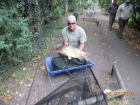 Jeff Lancaster 20lbs 2oz common carp from Cuttle Mill Carp Fishery using cm1.. caught from peg1 ,fished tight to wall with a 4 bait stringer of cm1also had 22.02 mirror and a 18.05 common