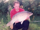 22lbs 11oz Common Carp from Cuttle Mill Carp Fishery using Nutrabaits Big Fish Mix with Black Pepper and Caviar.