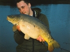 Kieron Axten 18lbs 8oz Mirror Carp from Kingsbury Water Park using Nutrabaits Big Fish Mix with Black Pepper and Caviar.. I didn't catch until 5 o'clock, but then had an 18lb 8oz mirror, 13lb 8oz
