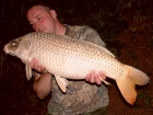 20lbs 0oz Ghost Common Carp from Lonsdale Park using Solar Club Mix (Squid & Octopus, Stimulin and Anchovy).