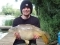 Caught Monday 30th July on swim 73. 3oz lead, with 2 creamy nut 10ml boilies. it didnt fight, just felt heavy reeling in. On the bank it was still and rolled on its stomach as it looked like it had swallowed a football. Bailiff verified and took picc
