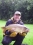 My biggest carp yet, as you can tell from my face,caught on luncheon meat on a sliding leadger.Was worth the drenching i got