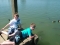 Tim and Dan at the out of bounds bit - where all the carp live!