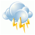 Weather: Thunder storm (Sustained thunder and lightening)