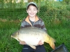 24lbs 5oz Mirror Carp from Golden Oak Lake  - Angling Lines Holidays using Quest Baits Ghurkka Spice Pop Up.. Caught fishing to Dam Wall corner over mix of Golden Oak Pellets and broken Boilies.