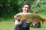 20lbs 2oz Ghost Common Carp from Private Syndicate using Mainline - New Grange.