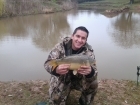 4lbs 3oz Mirror Carp from marchamley fishery using Dynamite Baits - The Source.
