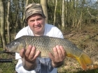 Glyn Jones 7lbs 9oz Common Carp from Calf Heath Reservoir using Mainline Grange CSL.