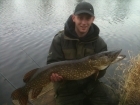 B Pool 13lbs 2oz Pike from Burlington pool (Midlesure Angling Centre Bushbury)Tel:01902-783491