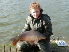 12lbs 0oz Mirror Carp from Drayton Reservoir using Richworth Tutti Frutti.