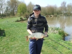 4lbs 0oz Common Carp from Norman's Pools using solar banana and toffee pop up.
