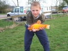 2lbs 0oz Golden Tench from Norman's Pools using solar banana and toffee pop up.