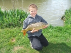 10lbs 0oz Common Carp from Norman's Pool. Caught on the pole in the margins. Took me ages to land this.