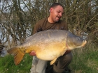 55lbs 6oz Mirror Carp from France