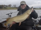 26lbs 0oz Pike from Trout Reservoir