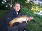 Leigh Michael Cox 18lbs 0oz Common Carp from Calf Heath Reservoir. Method feeder