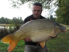 Jon Perkins 37lbs 6oz Common Carp from Les Croix