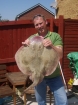16lbs 5oz undulate ray from Sandown Bay