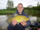 Pete Jackson 4lbs 0oz Tench from Lancaster Farm