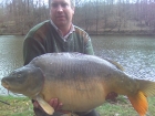 Michael Broster 45lbs 4oz Mirror Carp, TC1.
