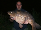 Stuart Bruce 19lbs 10oz mirror carp from Midlands Water