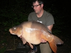 Kev Belbin 34lbs 14oz common, Osprey Cranberry.