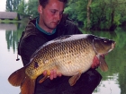 Kieron Axten 22lbs 12oz Common Carp from Cuttle Mill Carp Fishery using Paul Walker Monster Crab.. Summer Carnage at the Mill. 9 fish in one day from peg 8. 
Four twenties out of the woods! Awesome!