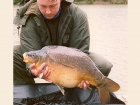 Kieron Axten 21lbs 0oz Mirror Carp from Cuttle Mill Carp Fishery using Mistral Rosehip Isotonics.. Peg 16 - Winter
