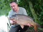 20lbs 4oz Mirror Carp from Rookley Country Park using Carp Company Icelandic Red Cranberry & Caviar.