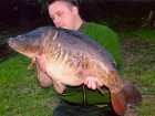 Kieron Axten 26lbs 10oz Mirror Carp from Local Club Water using Solar Club Mix (Squid & Octopus, Stimulin and Anchovy).