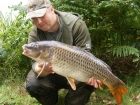 18lbs 0oz Common Carp from Calf Heath Reservoir using Carp Company Icelandic Red Cranberry & Caviar.. Fishing with Eric Ward - the best of several fish in a short session.