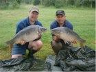 18lbs 10oz Mirror Carp from Ribiere using Nutrabaits  - Fruit Special.. Caught at 40 yards close to old stream bed. Using Century NG rod, Daiwa Tournament Reel, 12lbs Line, 3oz lead to 30lbs