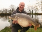 37lbs 6oz Mirror Carp from La Glehias using Quest Baits Rahja Spice.. Part of a cracking early season holiday catch. Caught on my 'snide rod' - a 9ft Nash stalking Rod! Simple ledger tactics with a
