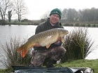 23lbs 7oz Common Carp from La Glehias using Quest Baits Rahja Spice.. Caught from the shallows using 2ft of Korda Tubing, Kryston Super Mantis, Size 8 Korda Wide Gape B hook.