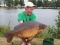 Tom with the same fish a few days later - must have really been on the munch